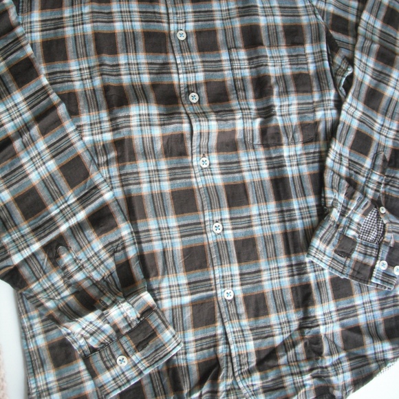 Martin Gordon Long Sleeve Multicolor Plaid Shirt - Picture 2 of 8